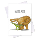 Prehistoric Australian animal greeting cards