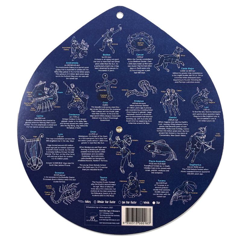 Deep-Time Astronomy wheel chart