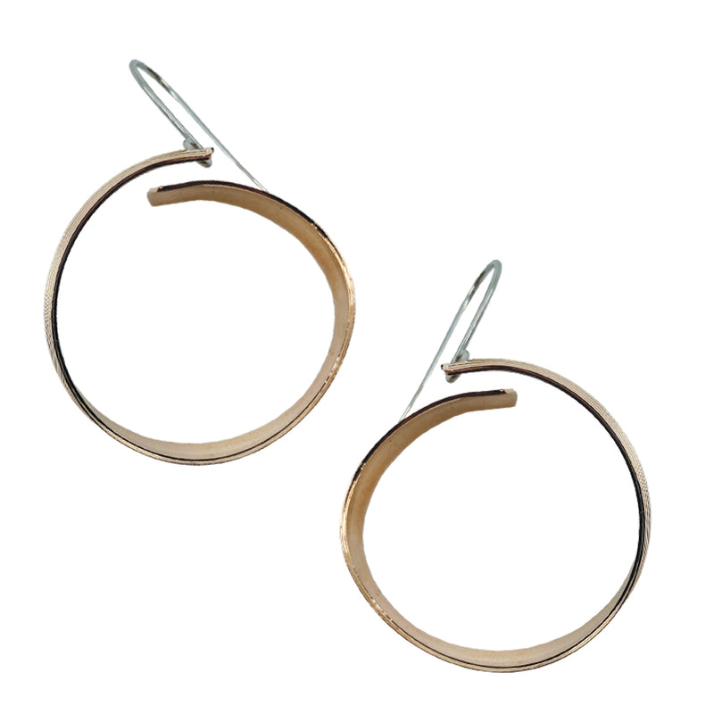 Miniritchie earrings (brass)