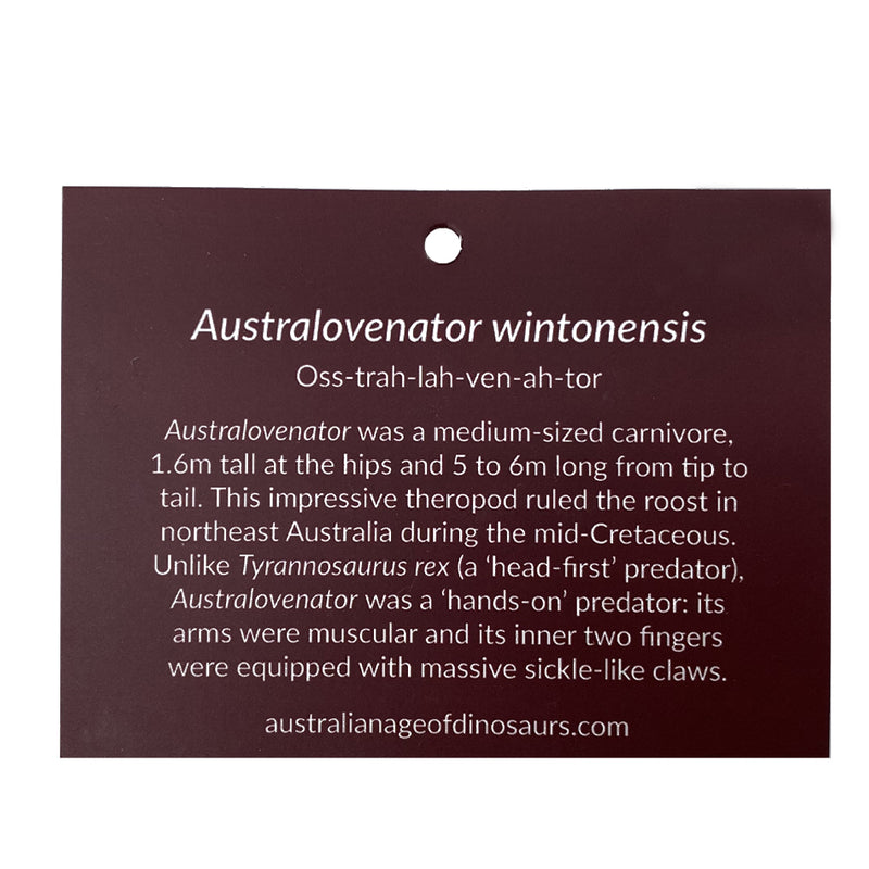 Winton's Southern Hunter "Australovenator" patch