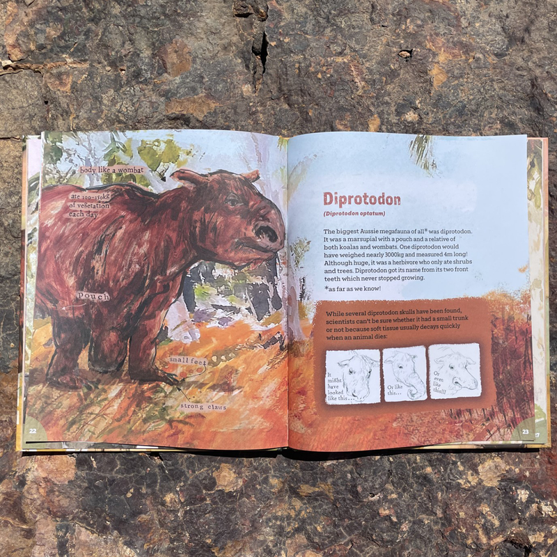 Mega! A new picture book celebrating Australia's megafauna