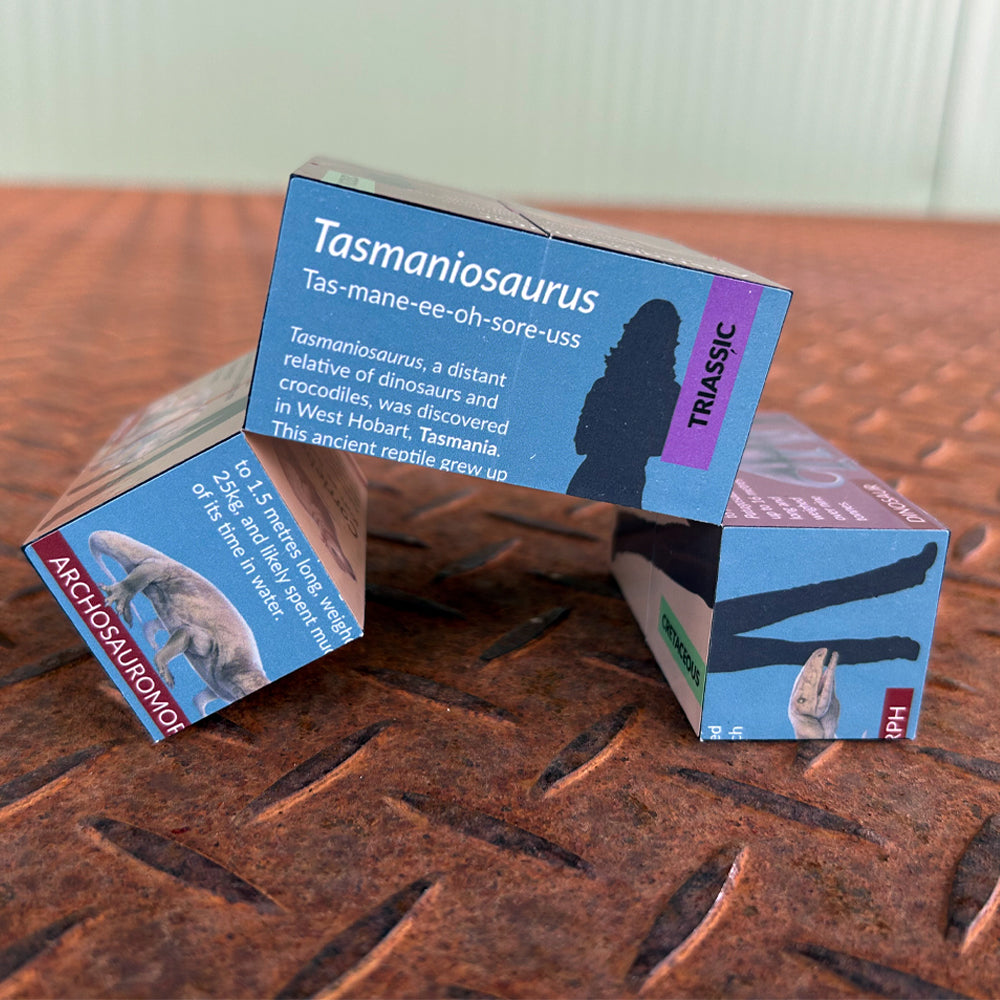 Australian natural history foldable cube – Australian Age of Dinosaurs ...