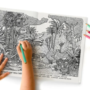 Dinosaur Coloring and Activity: Mazes, Puzzles, Jokes + MORE