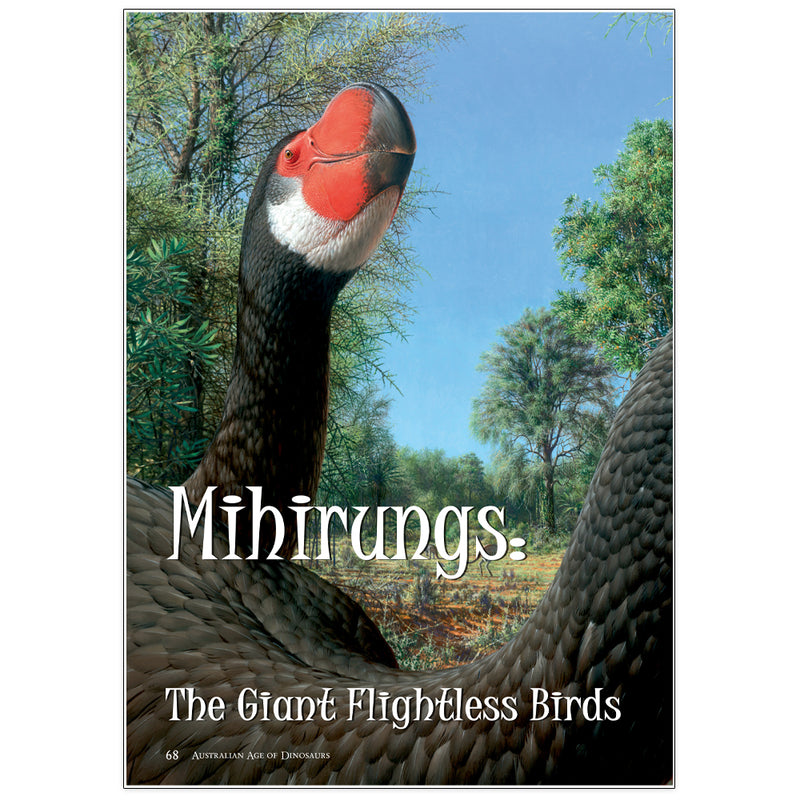 Mihirungs: The giant flightless birds of ancient Australia by Dr Stephen Poropat