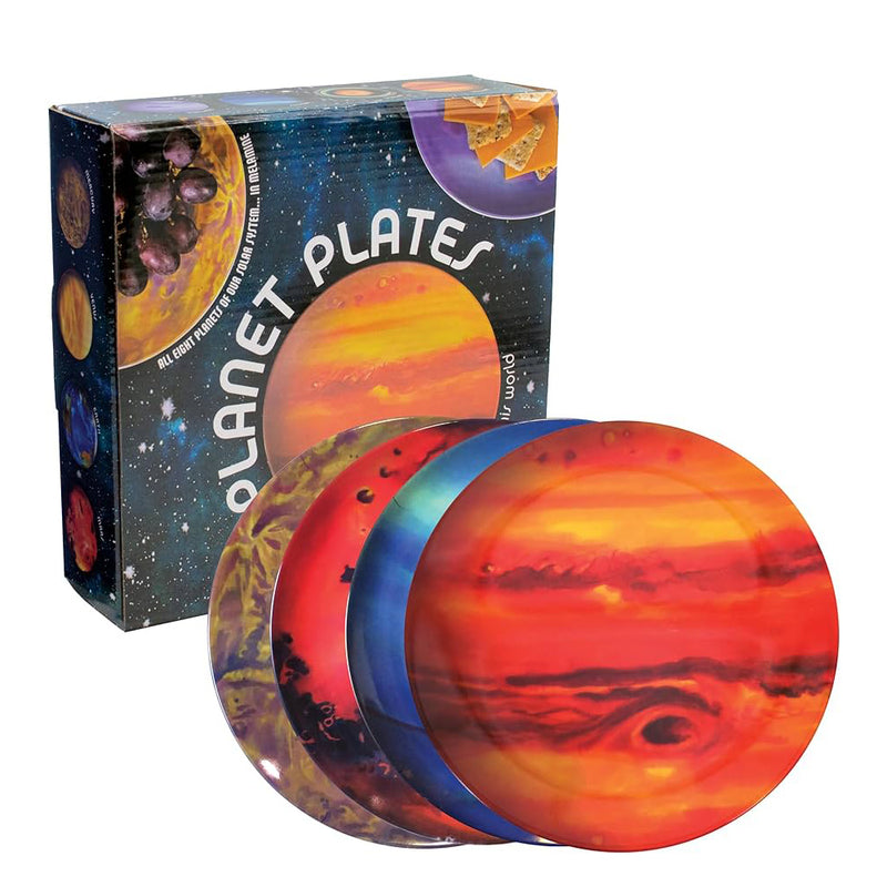 Planet dinner plates (set of eight)