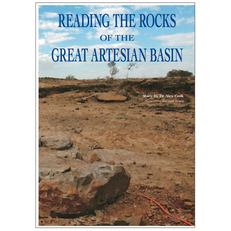 Reading the rocks of the Great Artesian Basin by Dr Alex Cook 