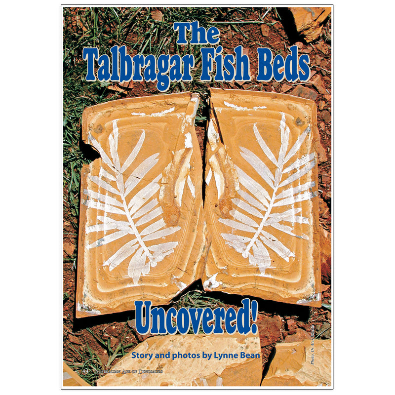 The Talbragar Fish Beds: Uncovered! by Dr Lynne Bean 