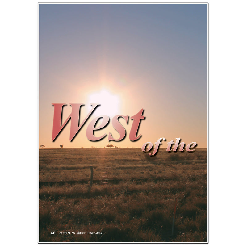 West of the fence by David Elliott