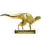 Gold Australian dinosaur statues