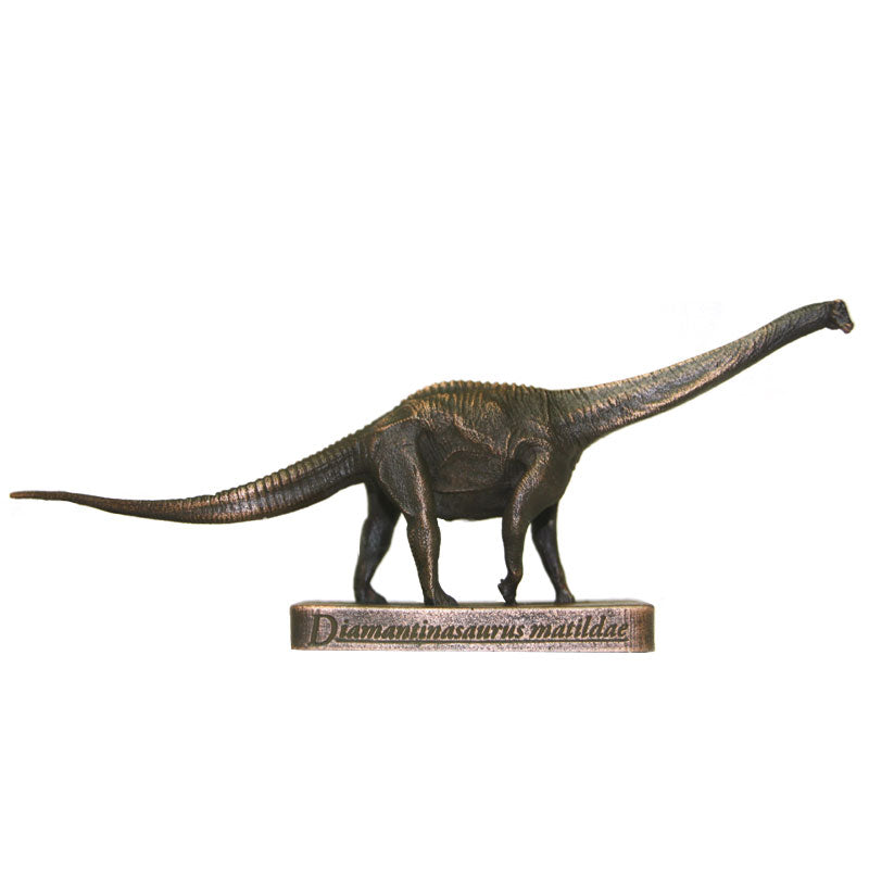 Bronze Australian dinosaur statues