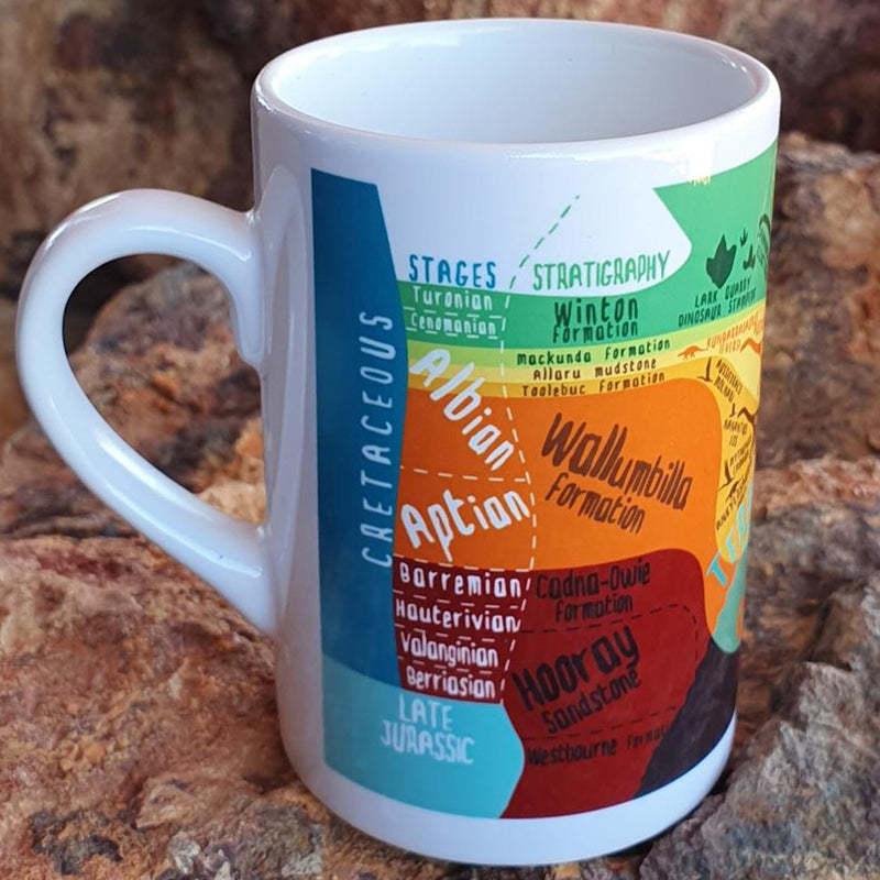 Australian Age of Dinosaurs mugs