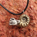 Ammonite necklace