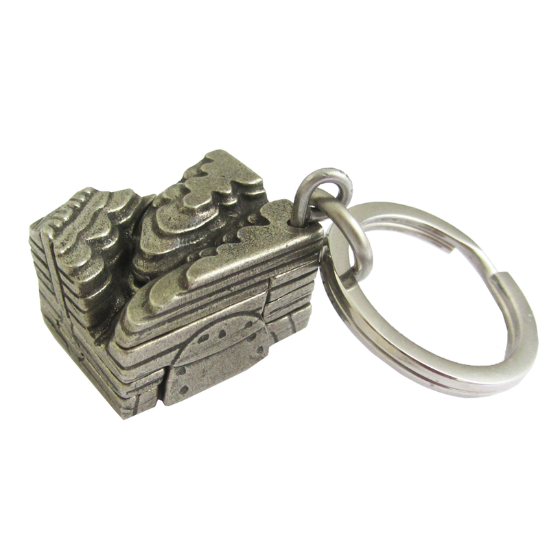 Stratigraphy keyring