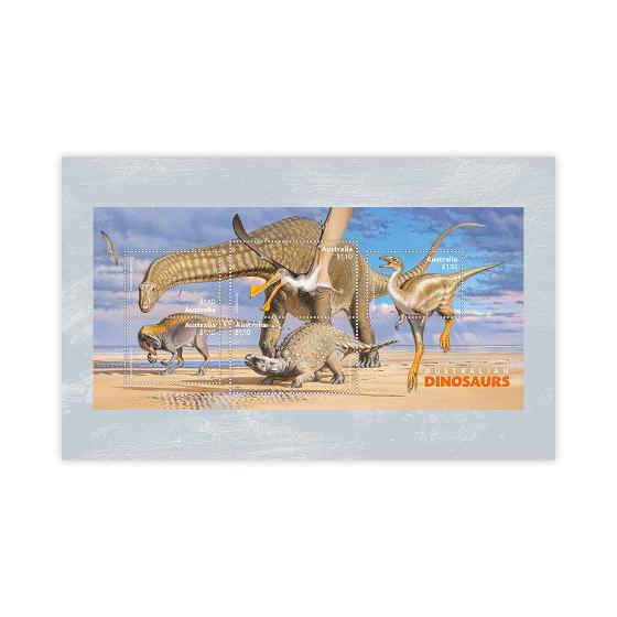 Australian Dinosaurs Stamp Pack