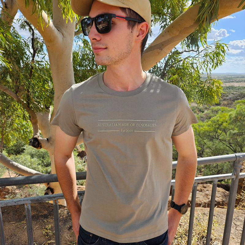 Australian Age of Dinosaurs embroidered tee